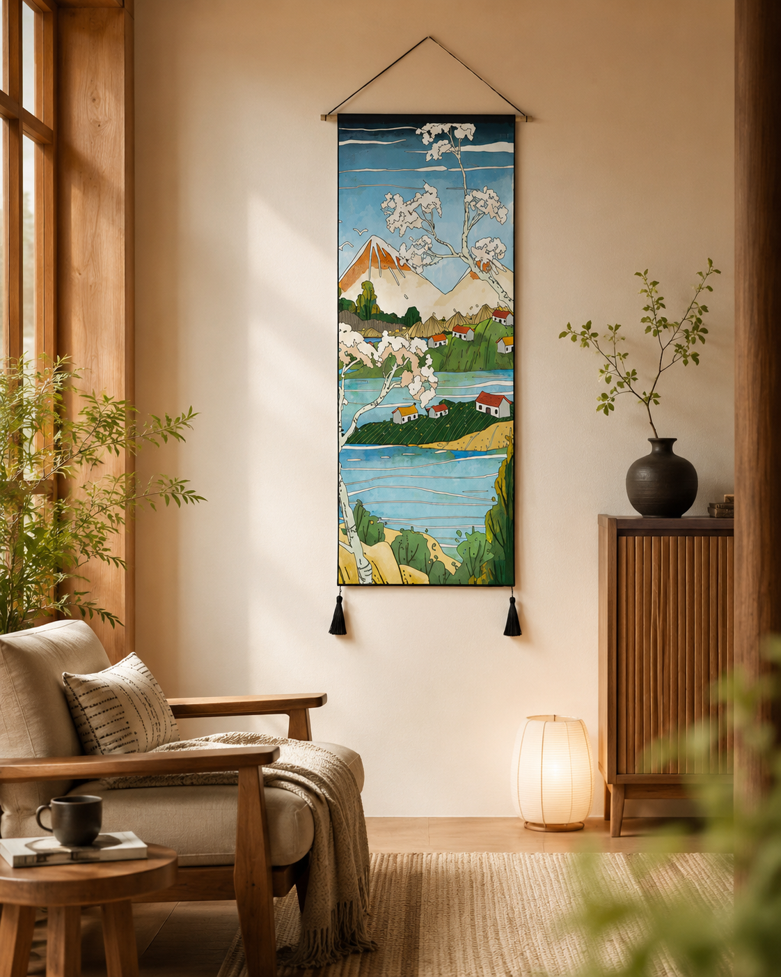 Un intérieur plus calme, sans en faire trop.